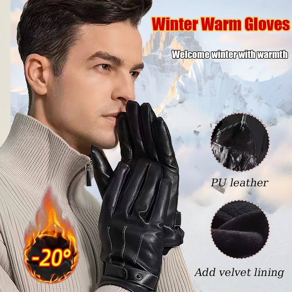 Ski Glove Waterproof - Inverno quente dedos completos à prova