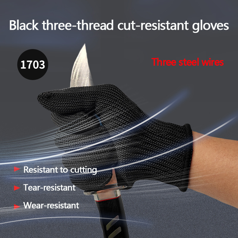 Cut Resistant Glove - Luvas anti-corte, grau 5, luvas de