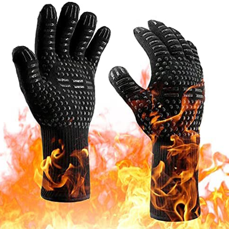 Heat Resistant Glove - 1 Par de Luvas de Forno,