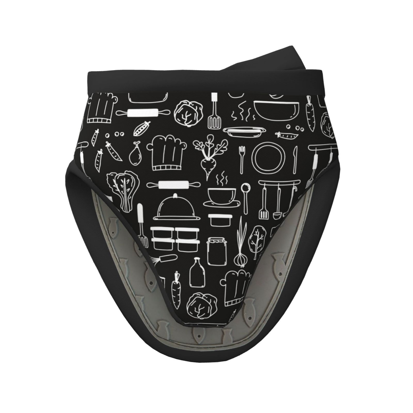 Oven Mitt Silicone - Luva de forno suporte de panela
