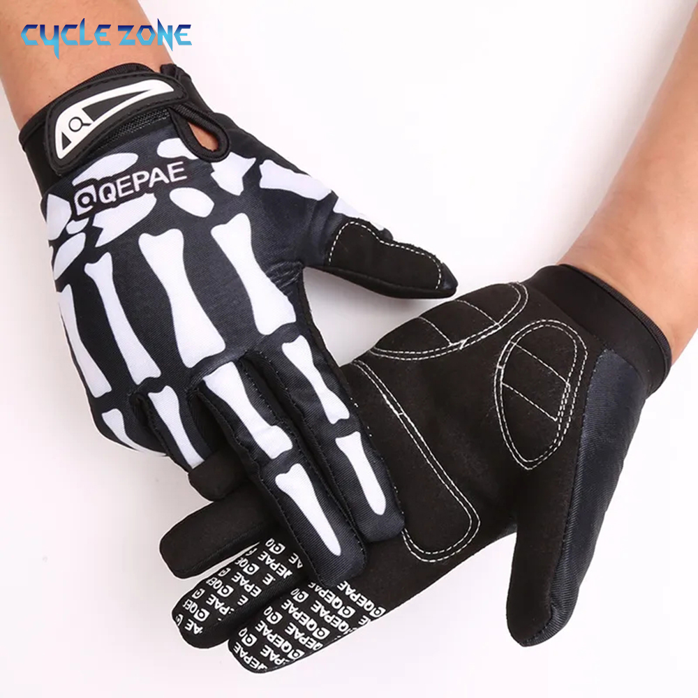 Gardening Glove Waterproof - Luvas de dedo completo esqueleto impressão
