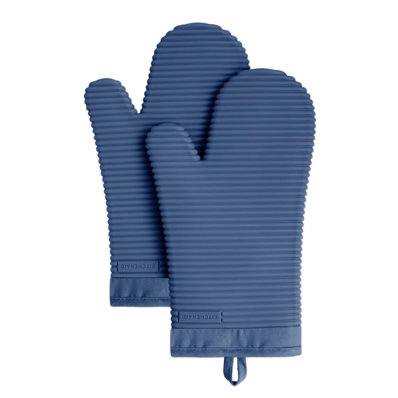 Oven Mitt Silicone - Luva macia com nervuras do forno