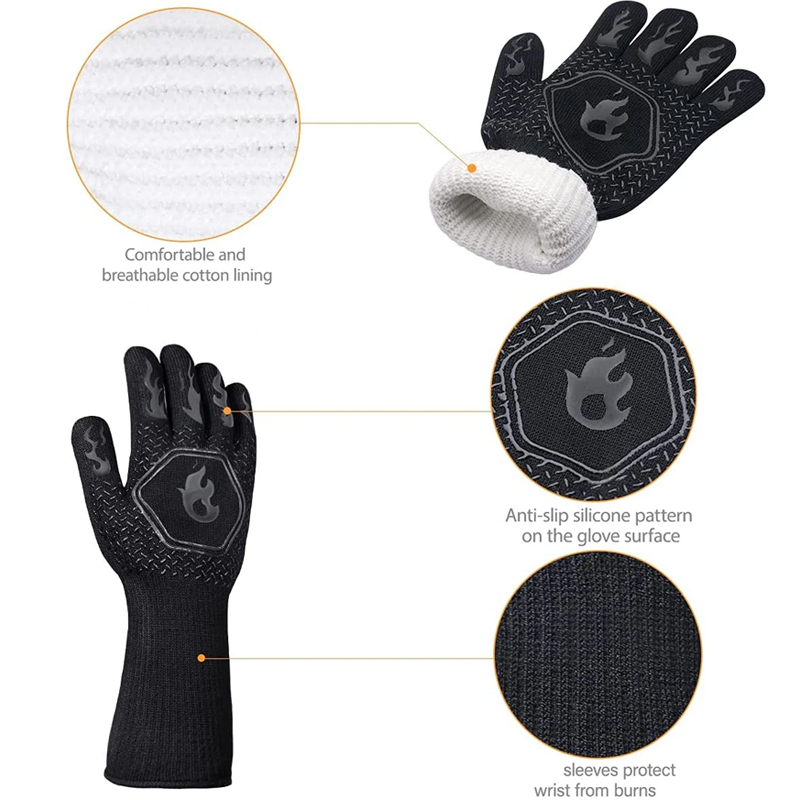 1 Par de Luvas de Forno, Luvas - Heat Resistant Glove avaliação e preço