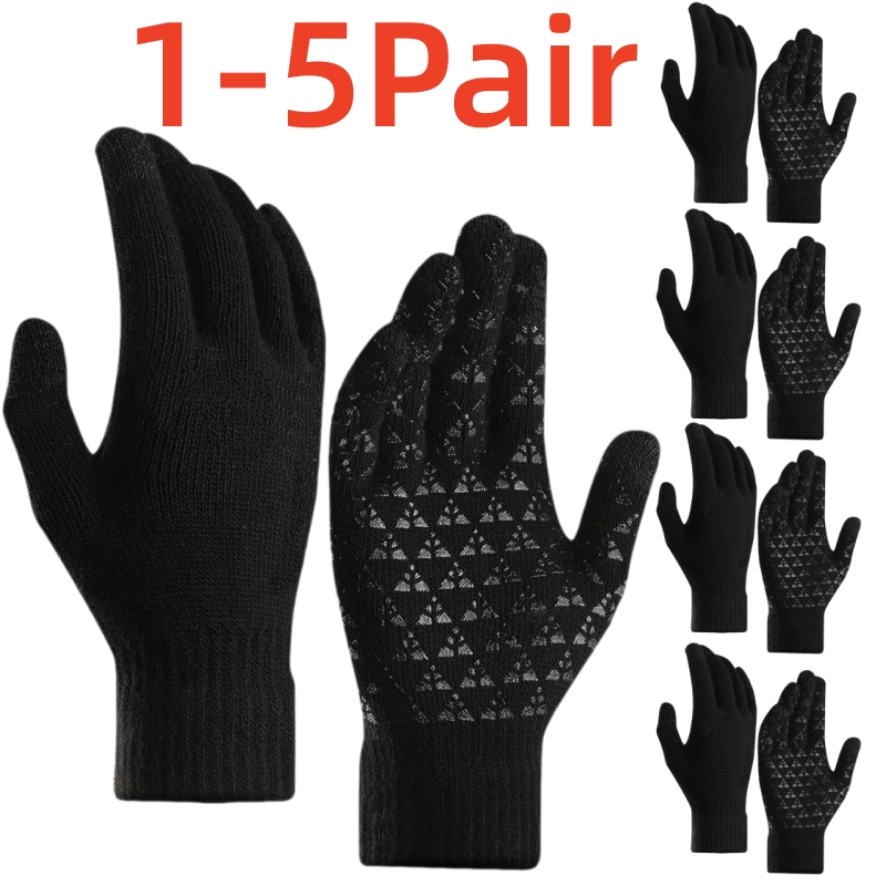 1-5 pares inverno esportes ao  - Magic Touch Glove avaliação e preço
