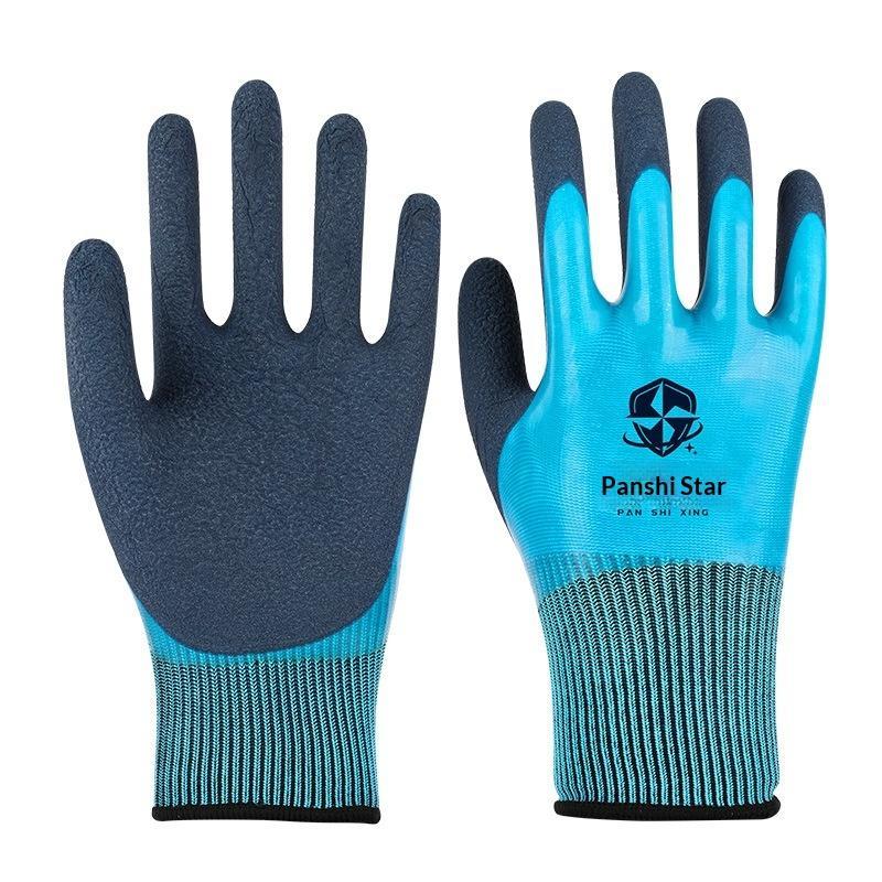 (.) 1 par de luvas impermeávei - Gardening Glove Waterproof avaliação e preço