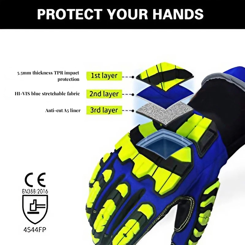 Luvas de Trabalho de Segurança - Work Glove Impact avaliação e preço