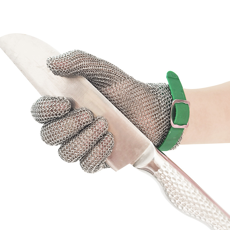 1 pçs luva de aço inoxidável r - Cut Resistant Glove avaliação e preço