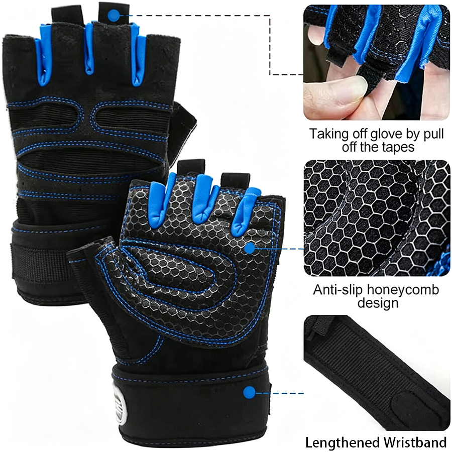 3 Pares de Luvas de Ciclismo A - Workout Glove Gym avaliação e preço