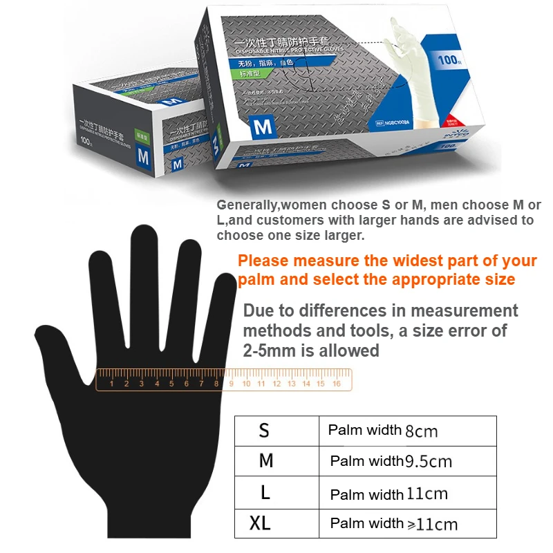 100 Luvas Descartáveis de Nitr - Exam Glove Nitrile avaliação e preço