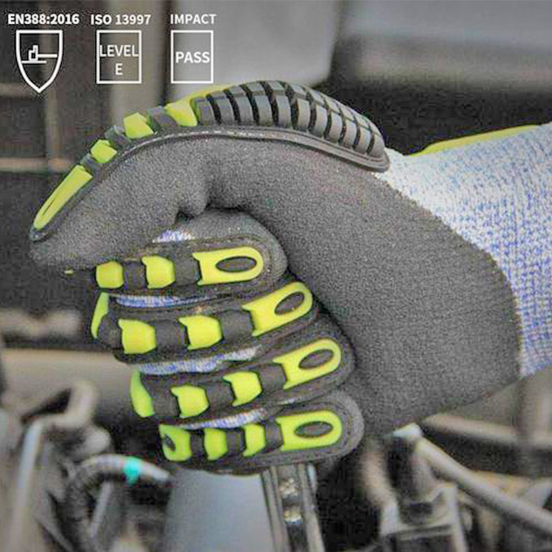 Nmsafety anti vibração luva de - Work Glove Impact avaliação e preço