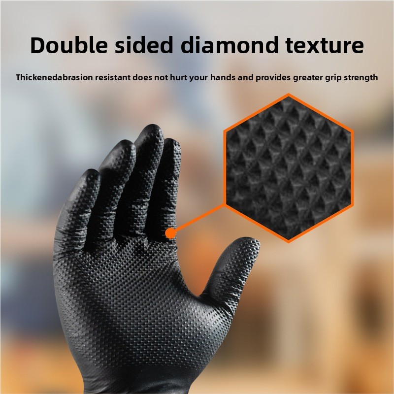 Luvas de Nitrilo com Padrão Di - Nitrile Mechanic Glove avaliação e preço