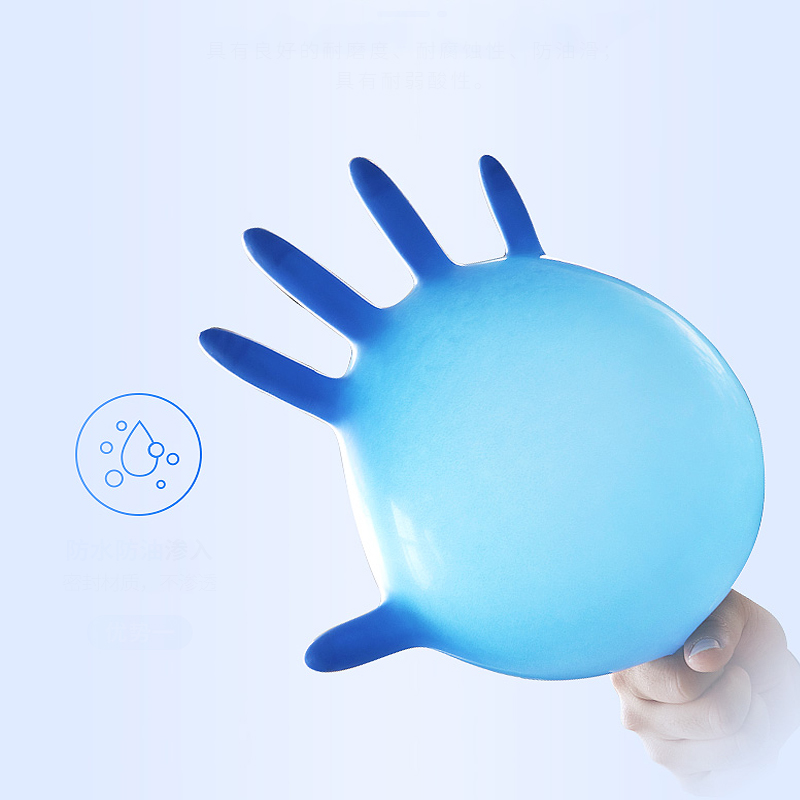 Luvas Descartáveis de Nitrilo  - Dish Glove Rubber avaliação e preço