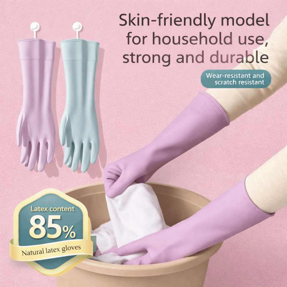 Luvas de látex para lavar louç - Dish Glove Rubber avaliação e preço