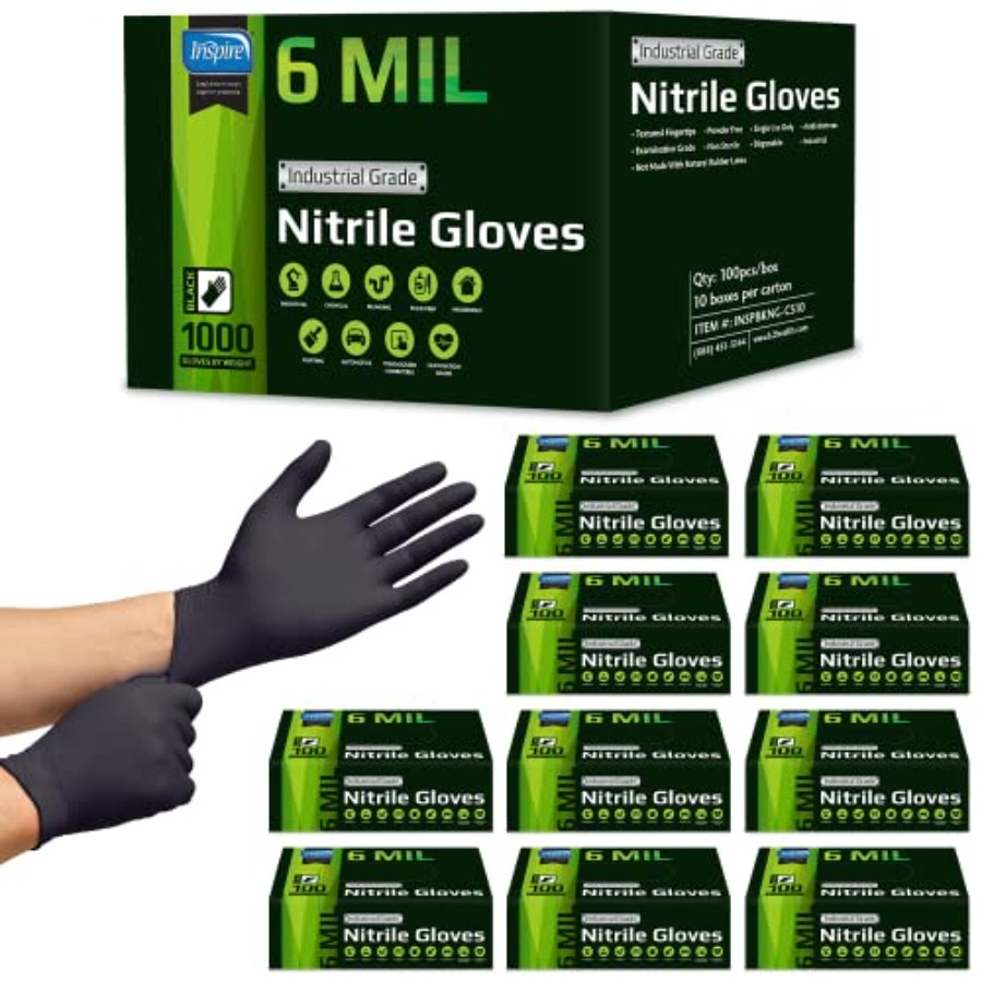 Luvas Descartáveis Inspire HEA - Nitrile Mechanic Glove avaliação e preço