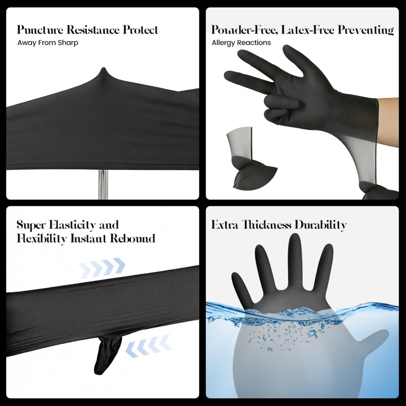 Luvas Descartáveis de Nitrilo  - Nitrile Mechanic Glove avaliação e preço