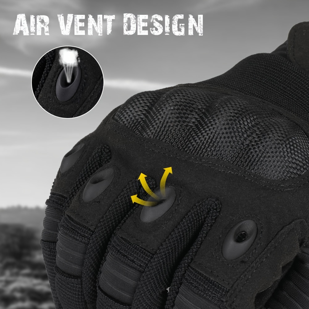 Super fibra luvas táticas dos  - Motorcycle Glove Knuckle avaliação e preço