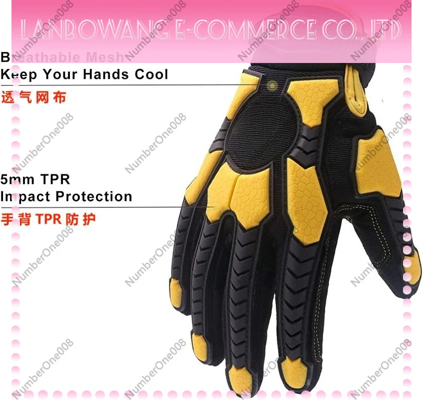 Luvas Resistentes a Cortes Nív - Work Glove Impact avaliação e preço