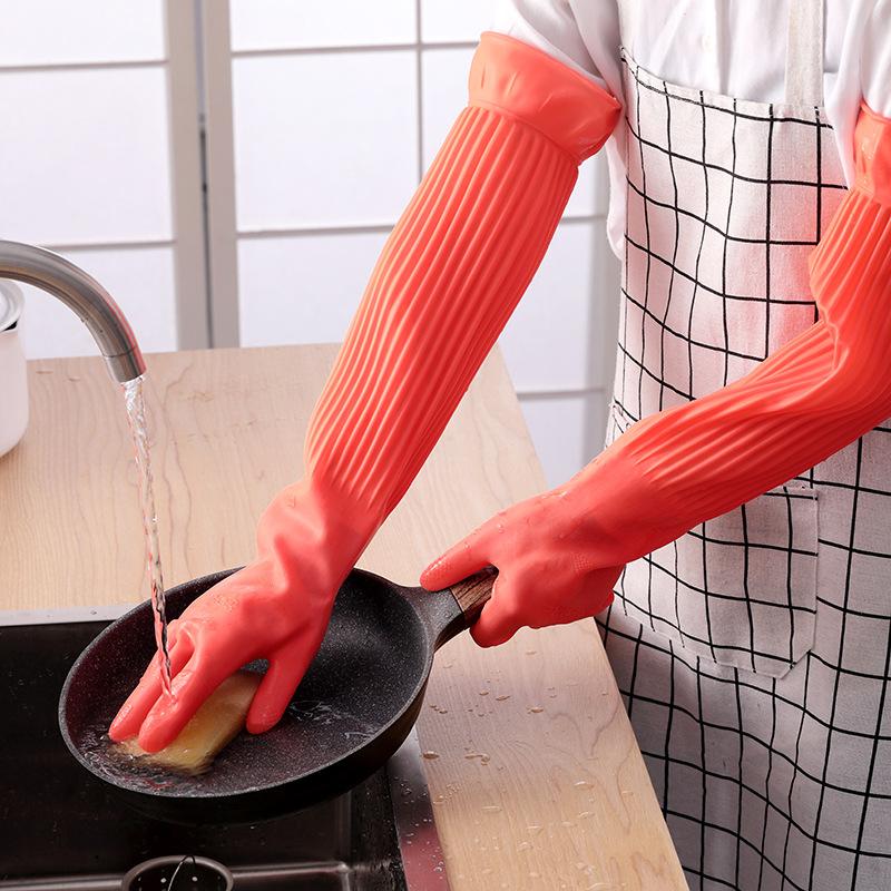 Luvas longas de borracha reuti - Rubber Glove Cleaning avaliação e preço