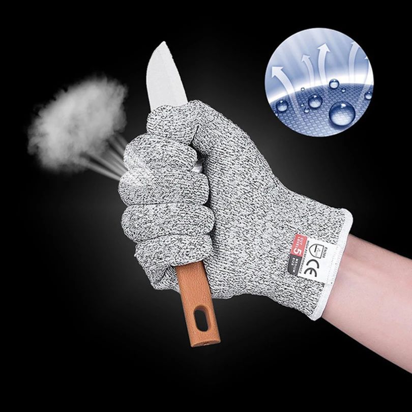 Luvas de Corte HPPE Nível 5, L - Cut Resistant Glove avaliação e preço