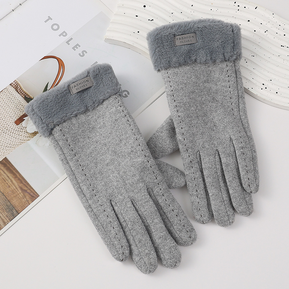 Luvas de toque forrado velo fe - Wool Glove Lined avaliação e preço