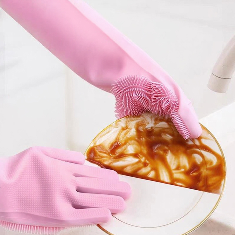 Luvas de limpeza para lavar lo - Dish Glove Rubber avaliação e preço
